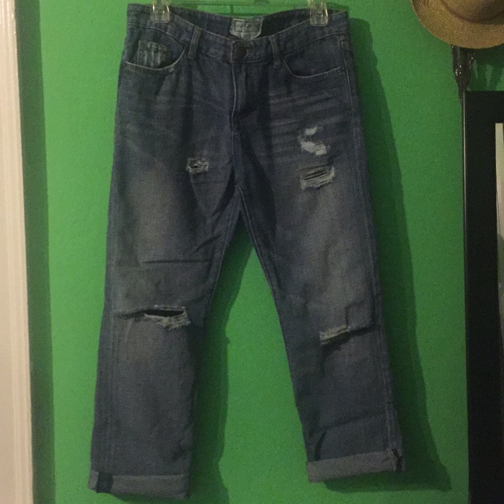 (EUC) Current/Elliot The Boyfriend jeans size 26